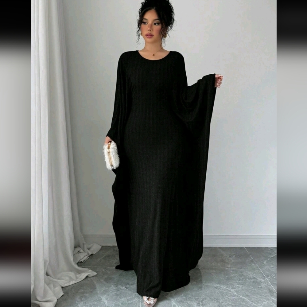 Modest Black Maxi Dress